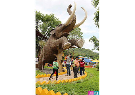 Pueblo Nuevo estrena parque de la Mega Fauna