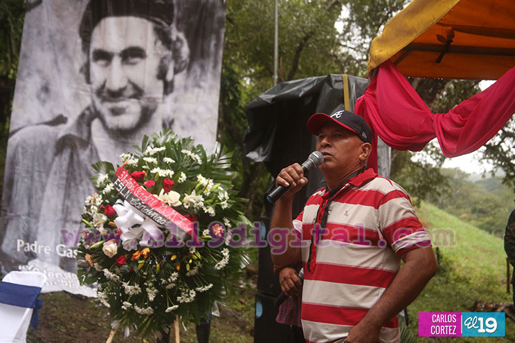 Rivenses reconocen legado del Cura Guerrillero, Comandante Gaspar García Laviana