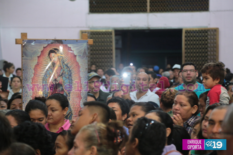 Nicaragua le canta las mañanitas a la Virgen de Guadalupe en una alegre y tradicional alborada