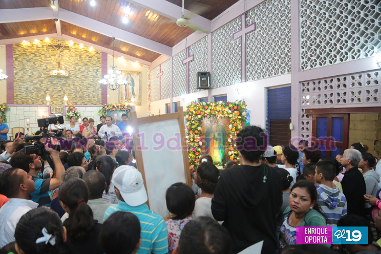 Nicaragua le canta las mañanitas a la Virgen de Guadalupe en una alegre y tradicional alborada