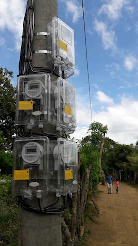 Gobierno del Pueblo Presidente entrega proyecto eléctrico en Nandasmo