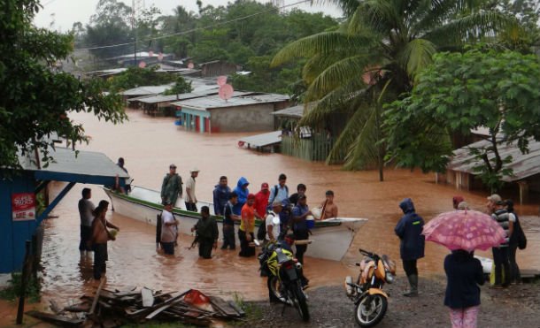 Lluvias dejan 135 familias afectadas en el Caribe Sur