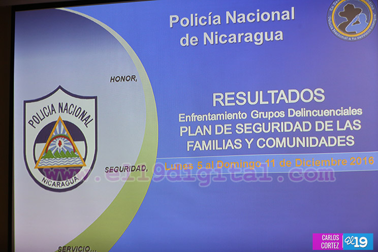 Policía Nacional continúa en su enfrentamiento a los grupos delincuenciales
