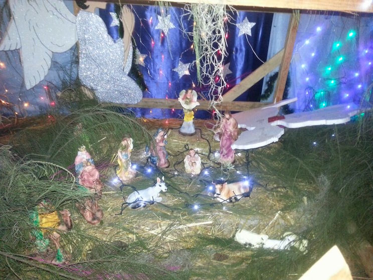 Familias caraceñas disfrutan de pesebres y ambientes navideños