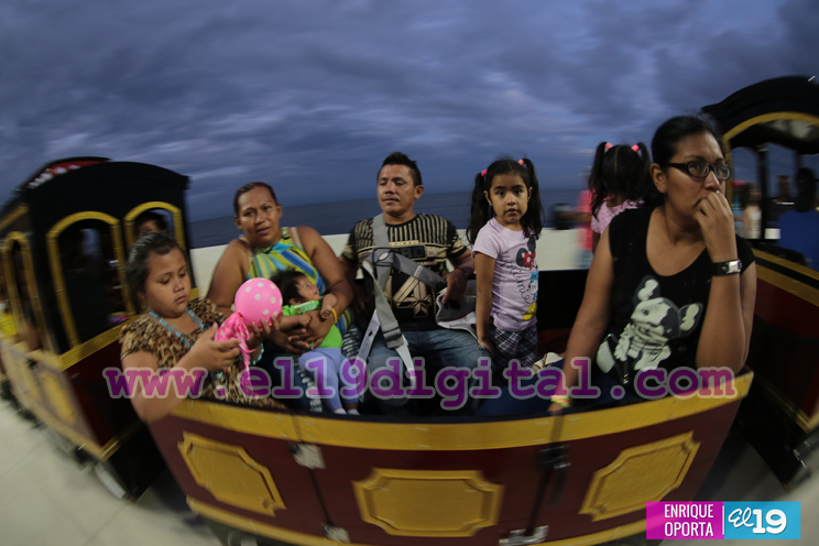 Nuevo parque del Paseo Xolotlán: “Más que una novedad, un acontecimiento grandioso para las familias”