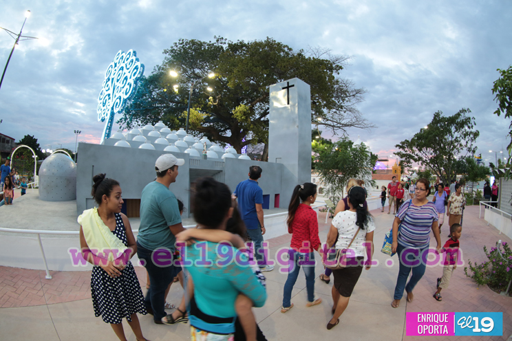 Nuevo parque del Paseo Xolotlán: “Más que una novedad, un acontecimiento grandioso para las familias”