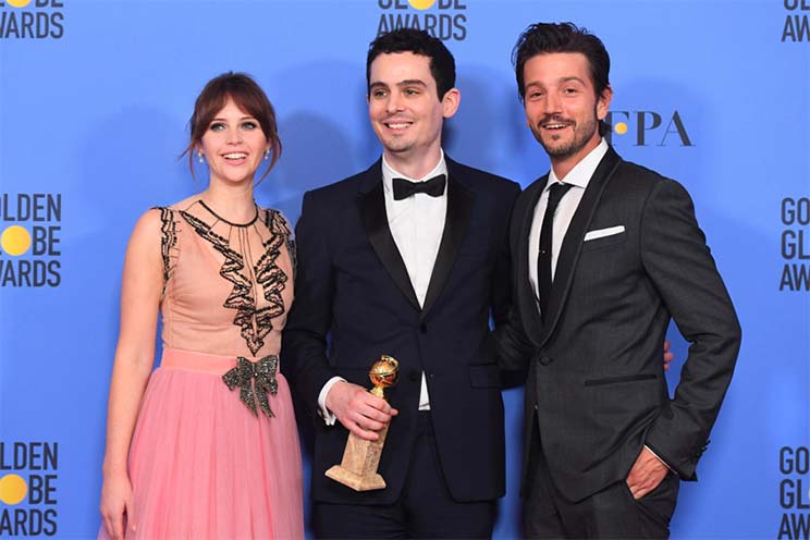 Globos de Oro 2017: Damien Chazelle ('La La Land') se convierte en el director más joven en obtener el premio