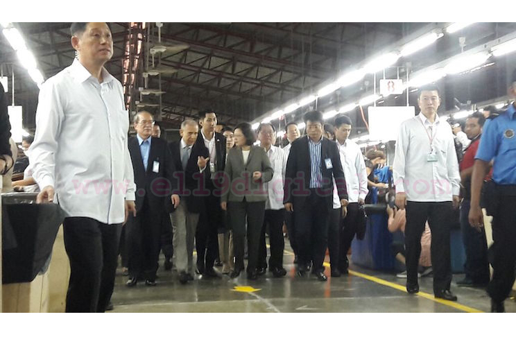 Presidenta de Taiwán visita Parque Industrial Las Mercedes - El 19 Digital