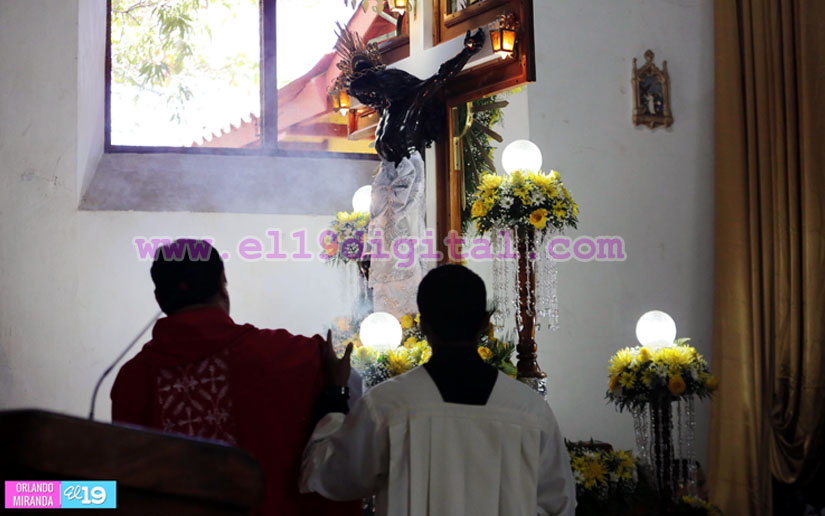 Celebran solemne Misa en honor al Señor de Esquipulas