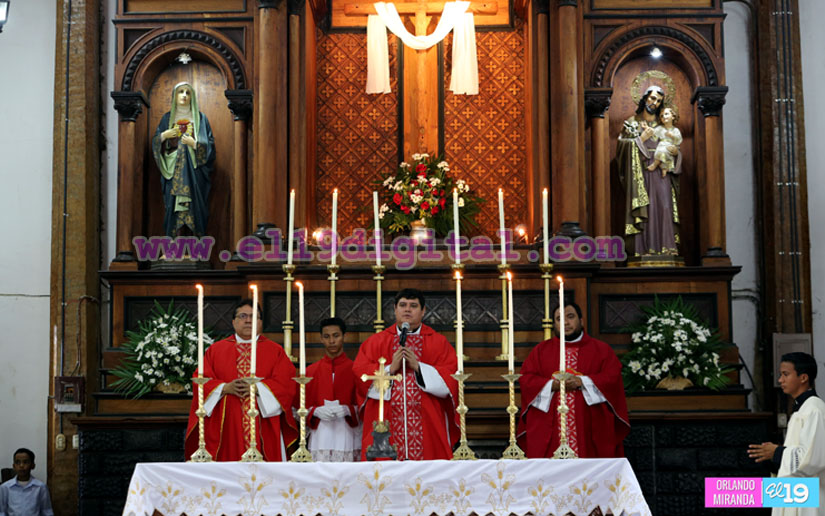 Celebran solemne Misa en honor al Señor de Esquipulas
