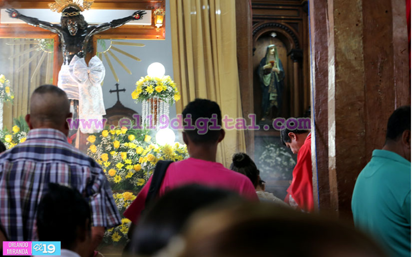 Celebran solemne Misa en honor al Señor de Esquipulas