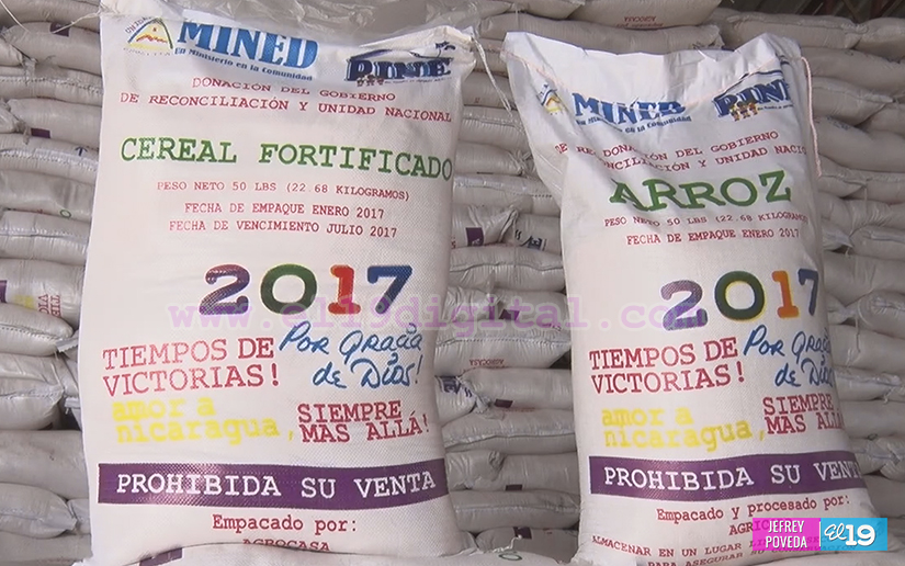 Inicia primera distribución de la Merienda Escolar 2017