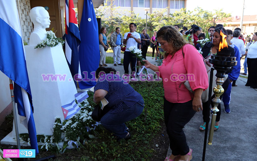 Martí en el corazón de los nicaragüenses