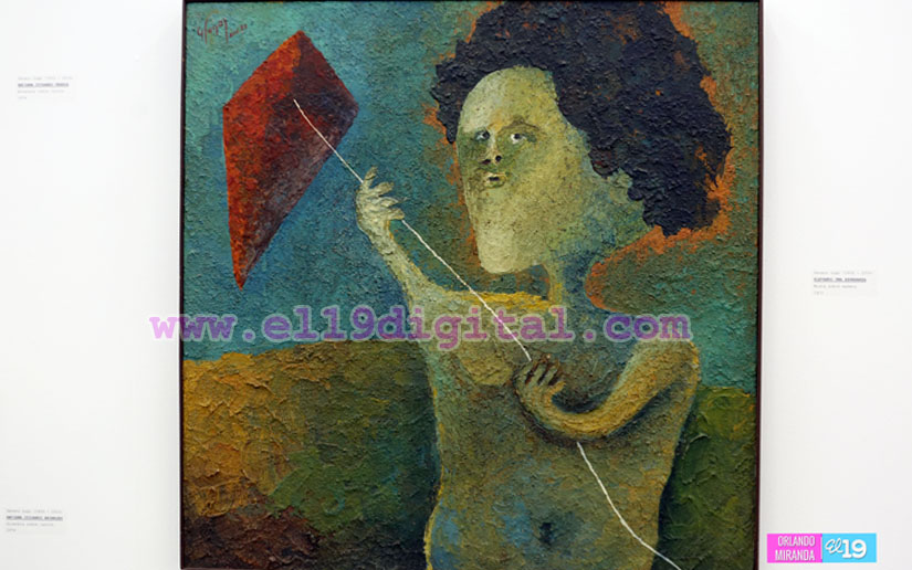Amplían obras de artistas nicaragüenses en exposición permanente en el Palacio de la Cultura  