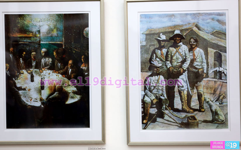 Amplían obras de artistas nicaragüenses en exposición permanente en el Palacio de la Cultura  