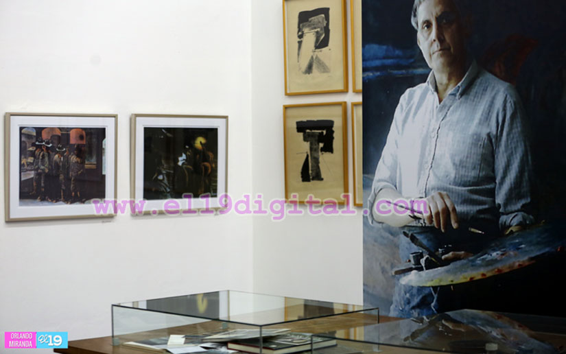 Amplían obras de artistas nicaragüenses en exposición permanente en el Palacio de la Cultura  