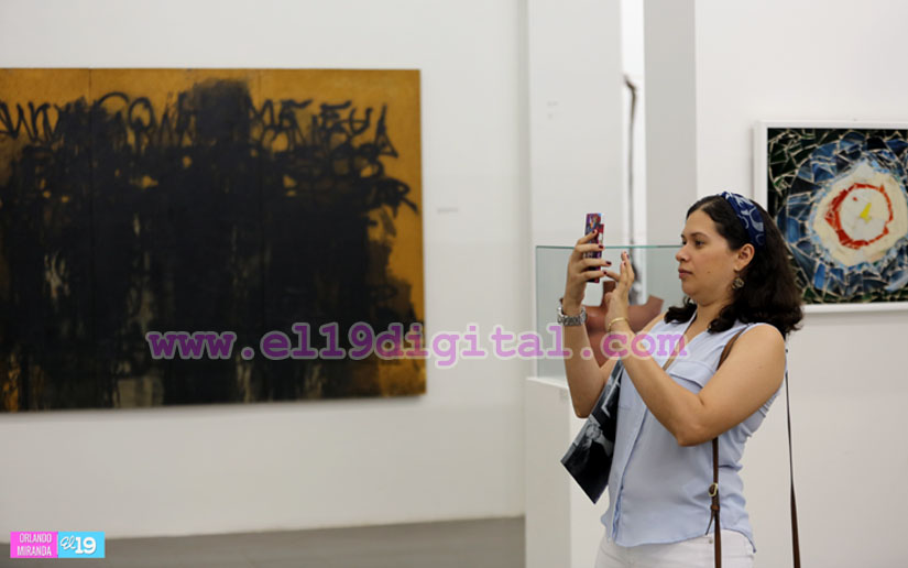 Amplían obras de artistas nicaragüenses en exposición permanente en el Palacio de la Cultura  