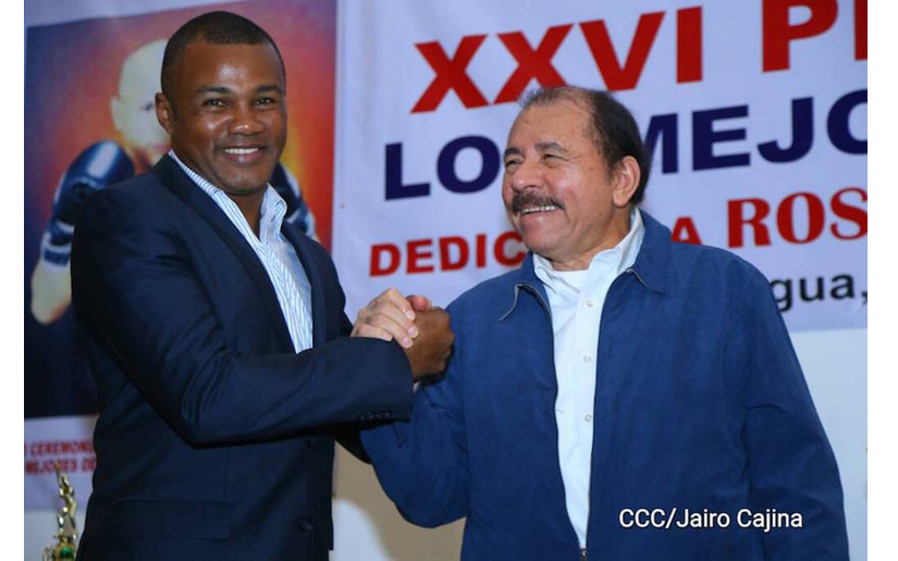 Presidente Daniel presente en la XXVI premiación de la Asociación de Cronistas Deportivos de Nicaragua 