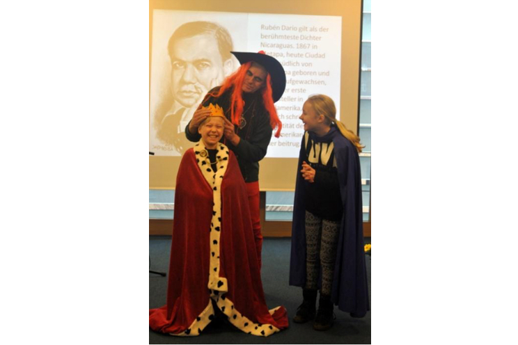 Se promueve lectura de obras de Rubén Darío en colegio berlinés “Schule am Wilhelmsberg”  