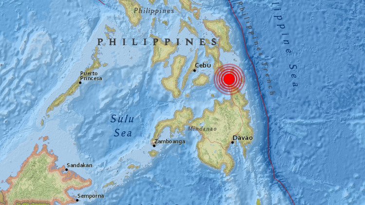 Sismo de 6.5 sacude Filipinas