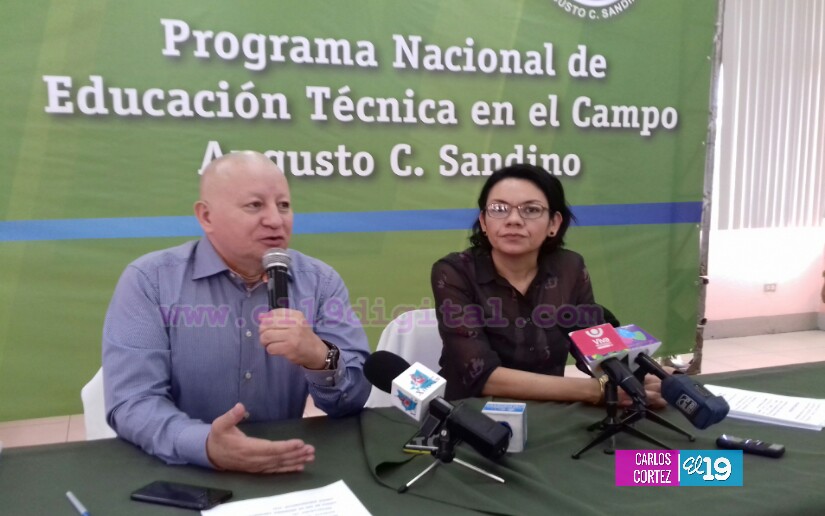 Presentan oficialmente el Programa Educación Técnica en el Campo Augusto C. Sandino