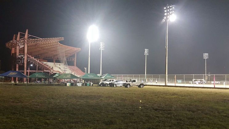 Se inaugura iluminación en Estadio de Siuna