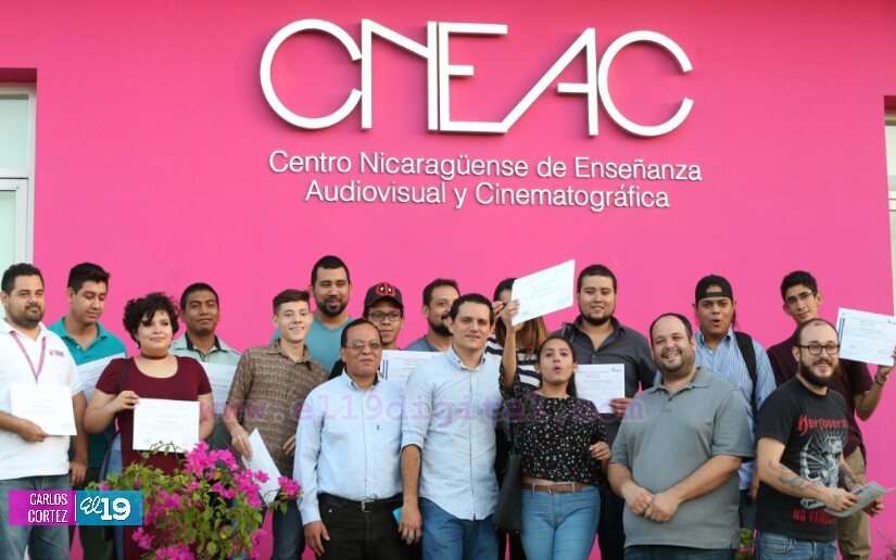 CNEAC culmina cursos especializados de audio y animación cinematográfica