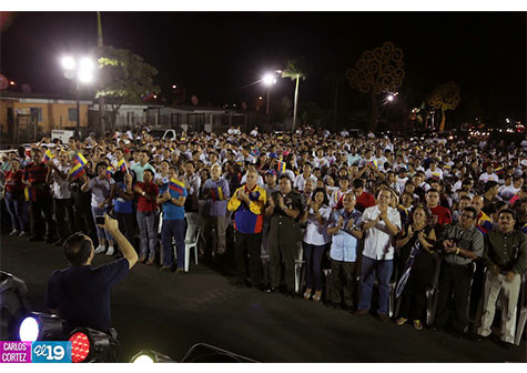 Nicaragua le rinde tributo al Comandante Eterno Hugo Chávez