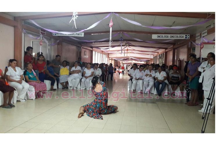 Hospital Bertha Calderón celebra a las mujeres nicaragüenses