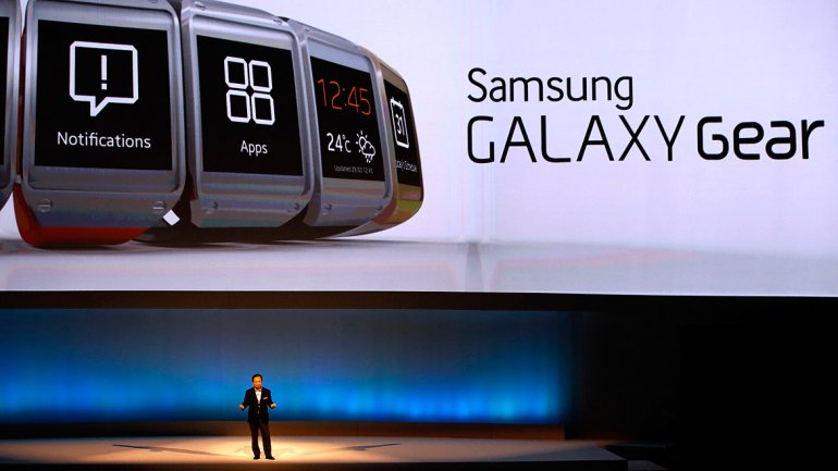 Samsung reveló su reloj inteligente Galaxy Gear