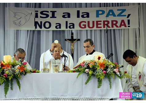 Cardenal Miguel llama a promover la Paz para construir un mundo mejor