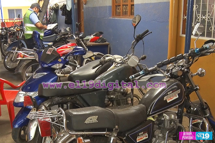 Policía Nacional continua inspección en talleres de motocicletas