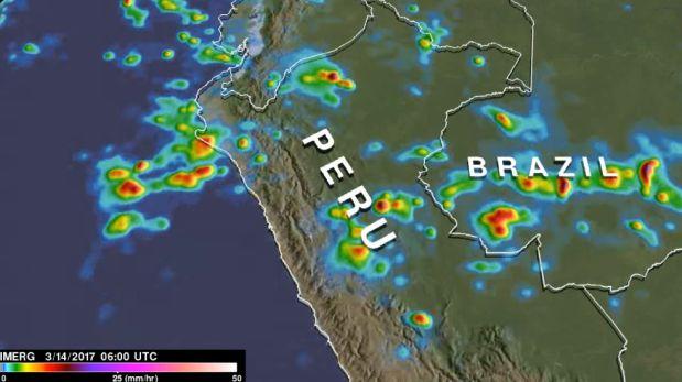 La Nasa analiza las fuertes lluvias que ocurrieron en Perú