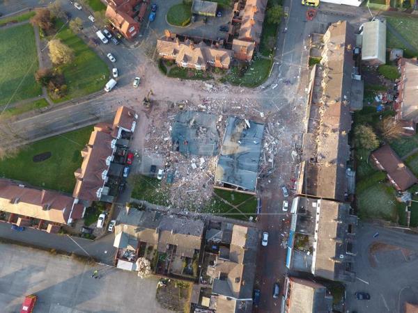 Explosión de gas en Inglaterra deja más de 30 heridos