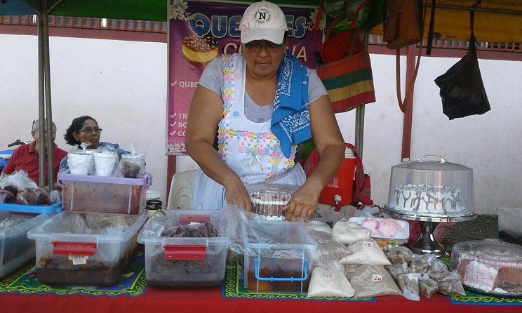 Chinandega realiza feria departamental de dulces de Cuaresma