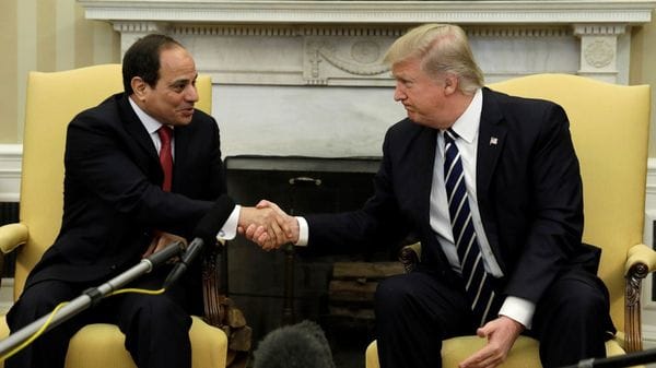 Egipto tiene un fuerte aliado en EE.UU., asegura Trump