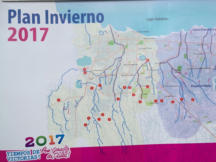 Alcaldía de Managua informa sobre significativo avance del Plan Invierno 2017