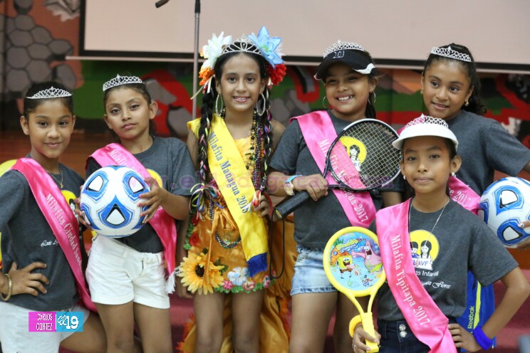 Elección de la niña Milafita de Managua