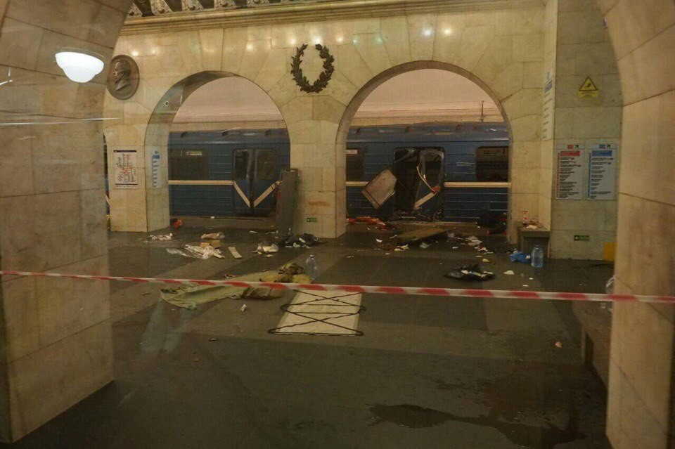 Detienen con una granada al hermano del supuesto organizador del atentado en San Petersburgo