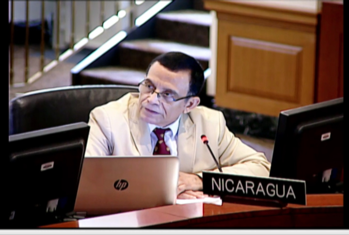 Nicaragua rechaza en OEA acciones injerencistas en contra de Venezuela