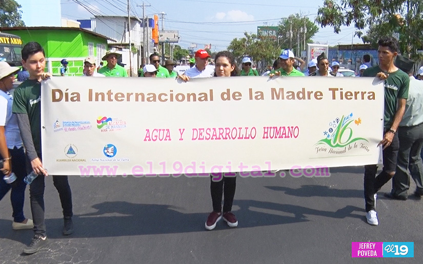 Nicaragua se suma a celebración del Día de la Tierra (+FOTOS)