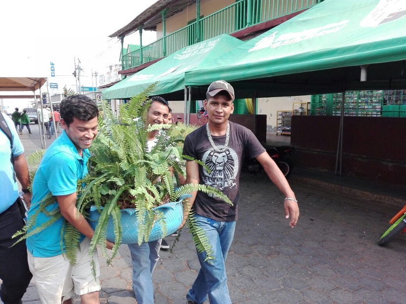 Jóvenes se preparan en Juigalpa para conmemorar a la Madre Tierra