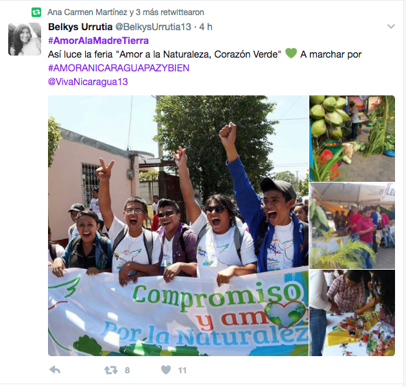 ¡Qué linda es #Nicaragua, un país con #CorazónVerde!