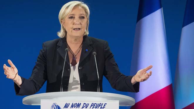 Le Pen afirma que Macron es ‘debilucho’ frente al terrorismo