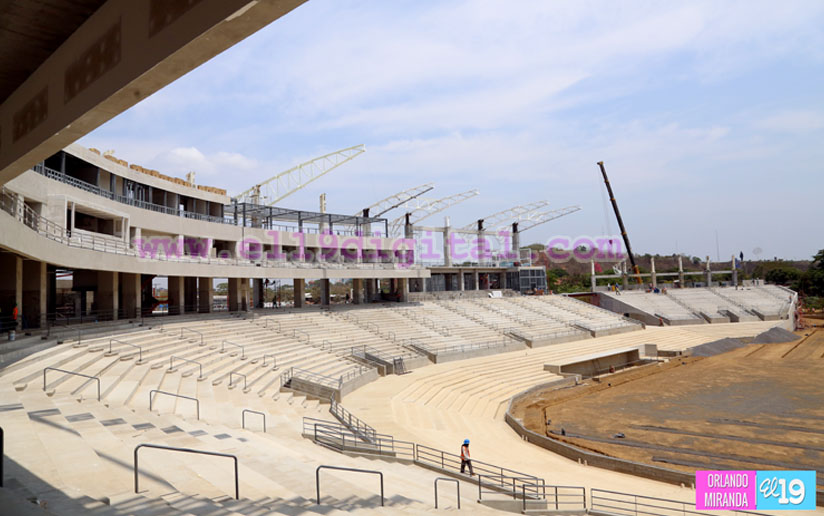 Nuevo estadio nacional de béisbol tiene un avance del 86% (+FOTOS)
