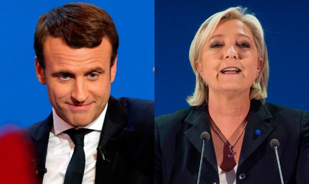 Disminuye brecha entre Macron y Le Pen hacia elecciones en Francia