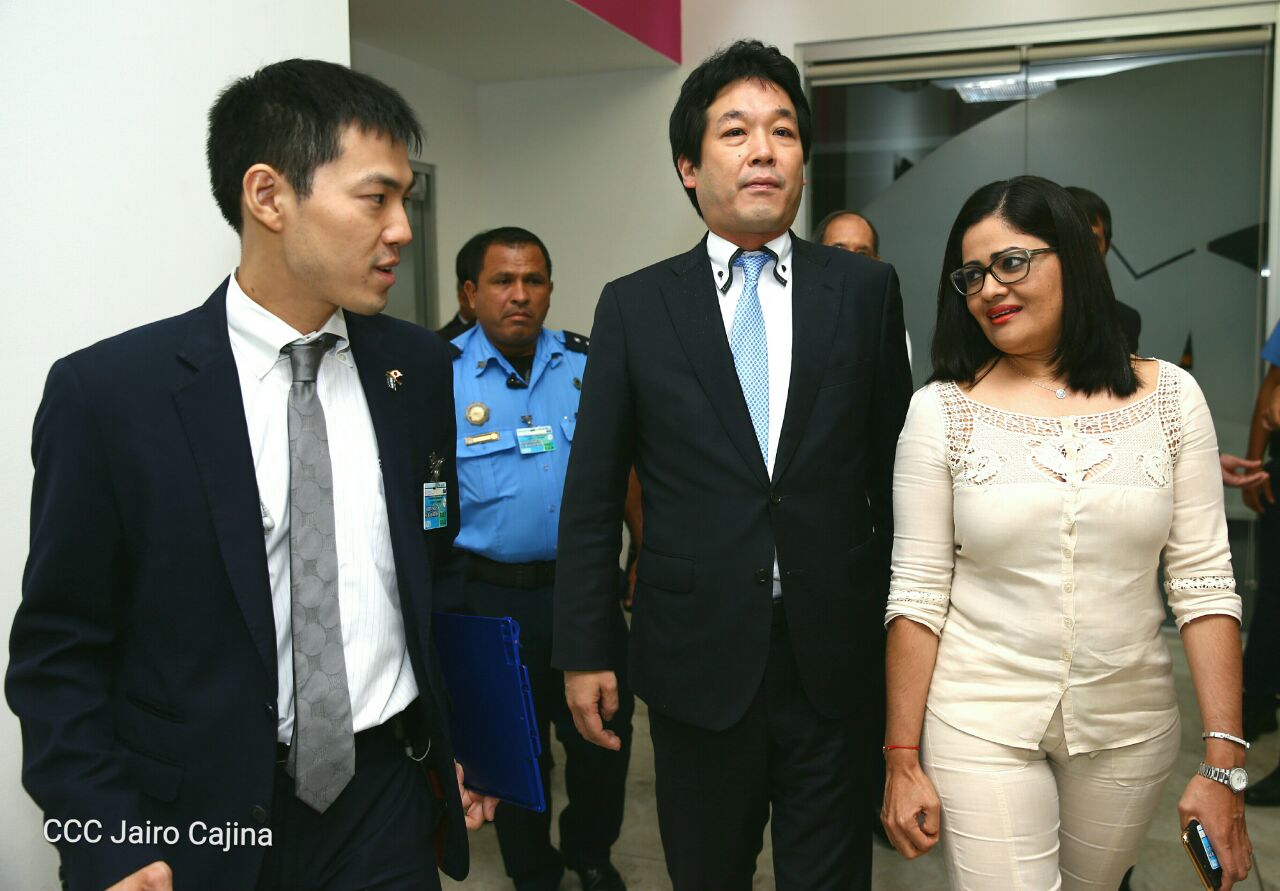 Arriba a Nicaragua Ministro de Estado para Asuntos Exteriores de Japón