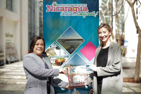 Nicaragua Única, Original expuesta exitosamente en British Airways, Londres