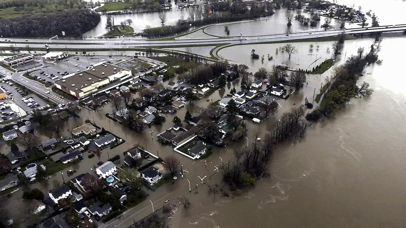 Montreal en emergencia por lluvias e inundaciones