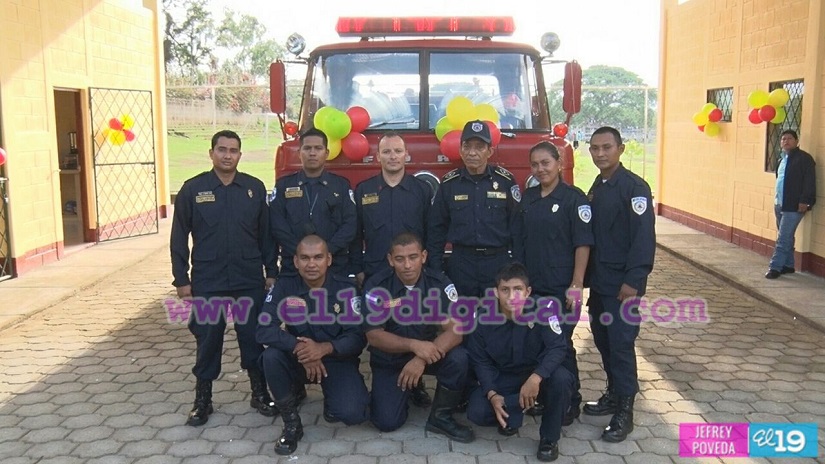 Masatepe estrena estación de bomberos - El 19 Digital